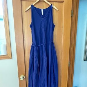 Athleta Canopy Parachute Dress with pockets, size S, blue, brand new with tags.